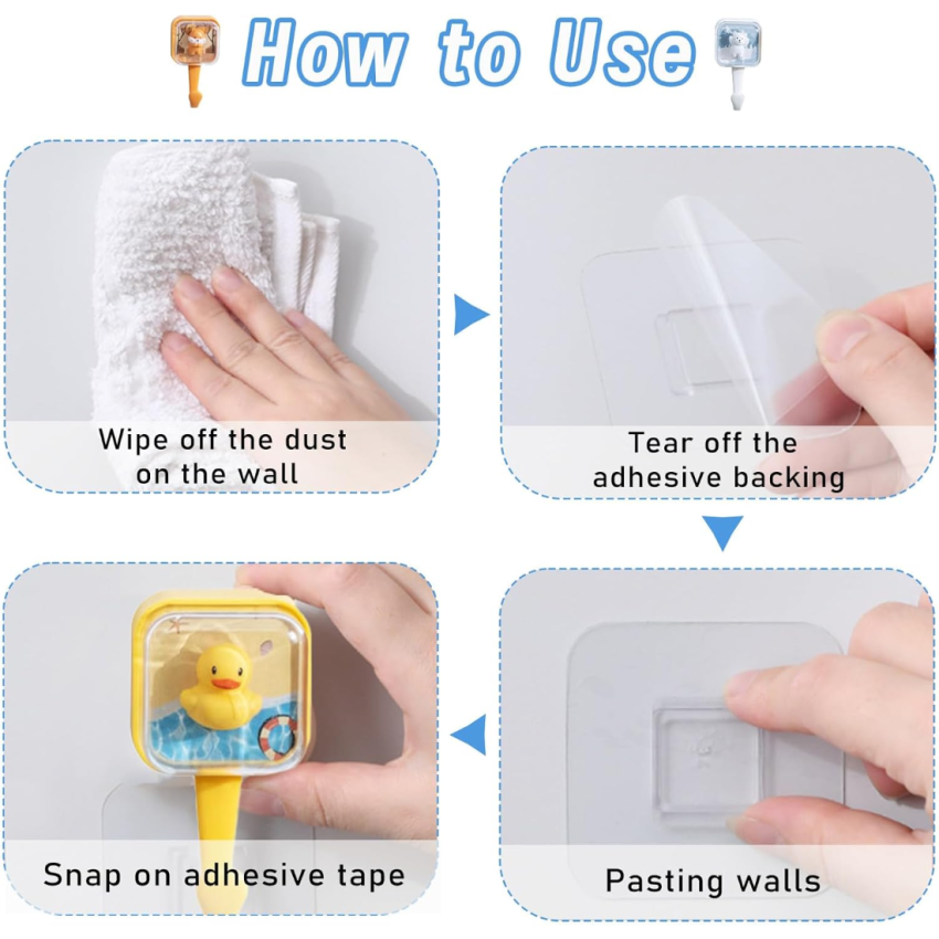 Cartoon Wobble Hooks 3 sets