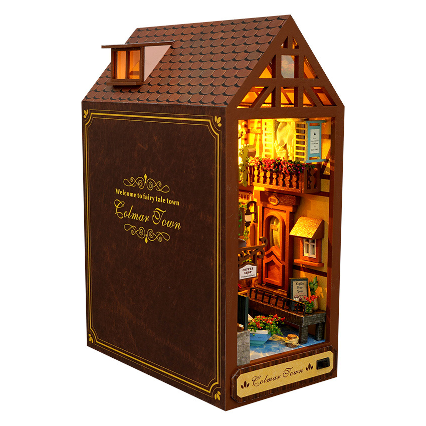 Cottage Diorama Book Puzzle Glow House