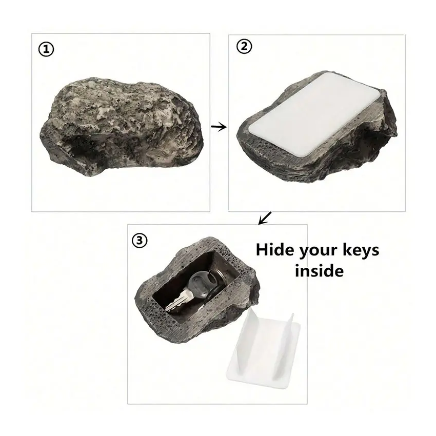 Imitation Fake Stone Key Storage Box