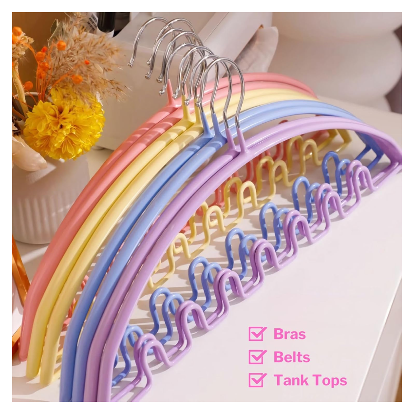 Rainbow Colours Vest Camisole Wave Hanger 7 Colours