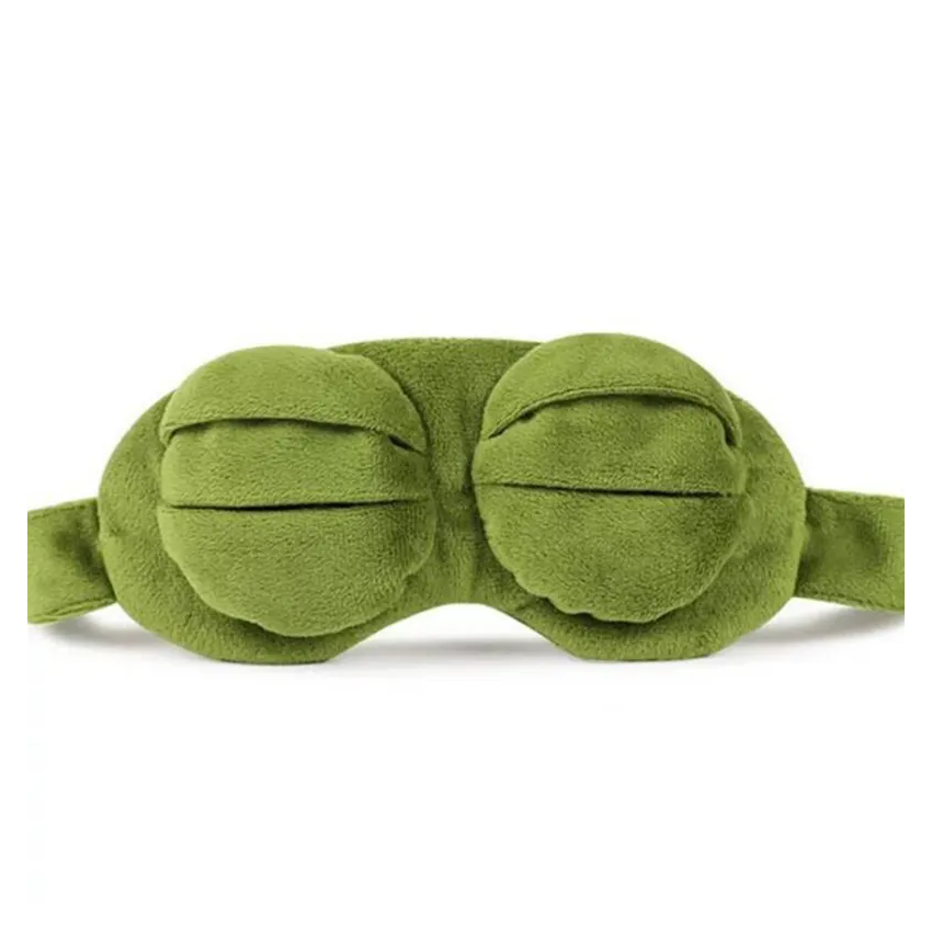 Sad Frog Eye Mask