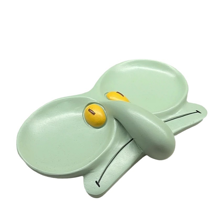 Squidward Glasses Holder Jewelry Box Organizer Tray