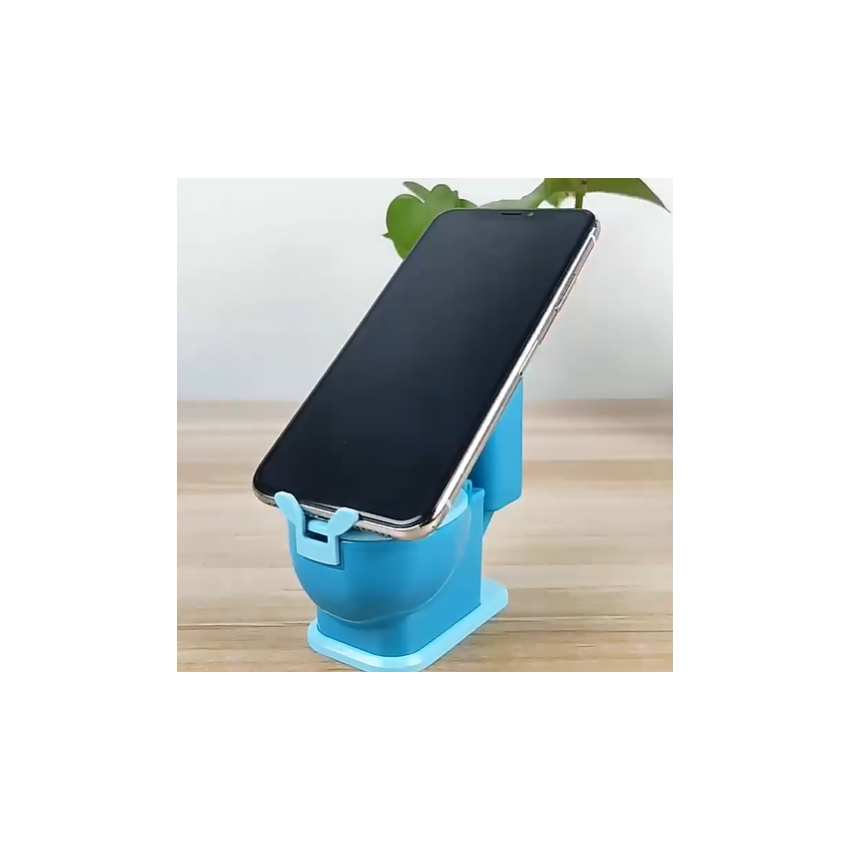 Toilet Mobile Phone Desktop Stand